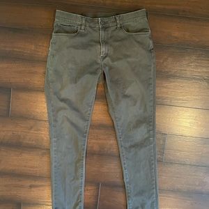 Uniqlo Mens cotton stretch slim fit chinos